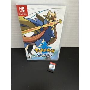 Pokemon Sword 2019 Nintendo Switch Game Cartridge with Case